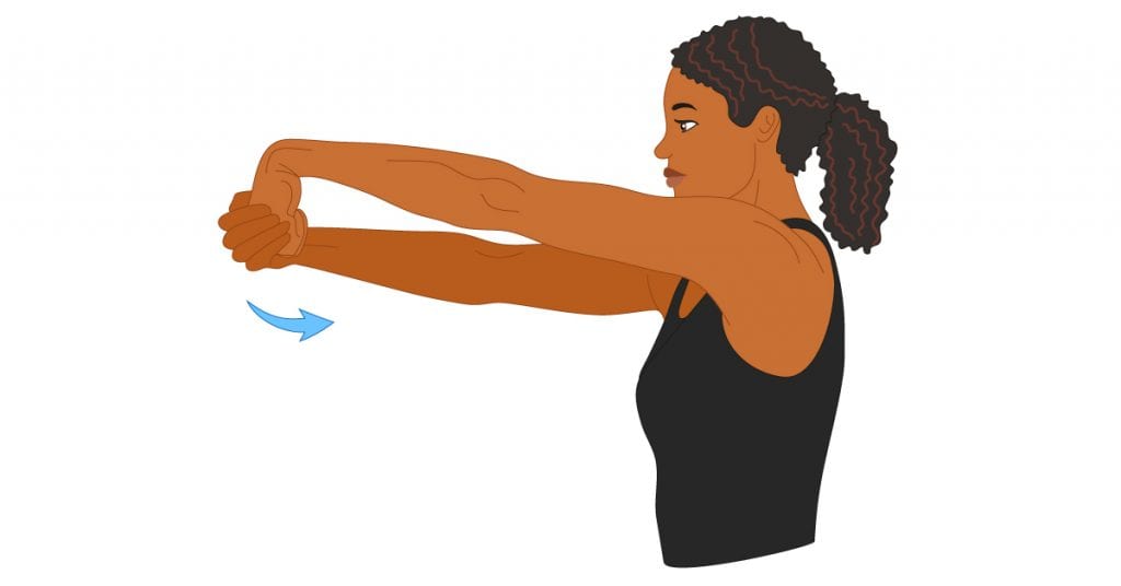 Extending Your Range of Motion with the Wrist Extensor stretch