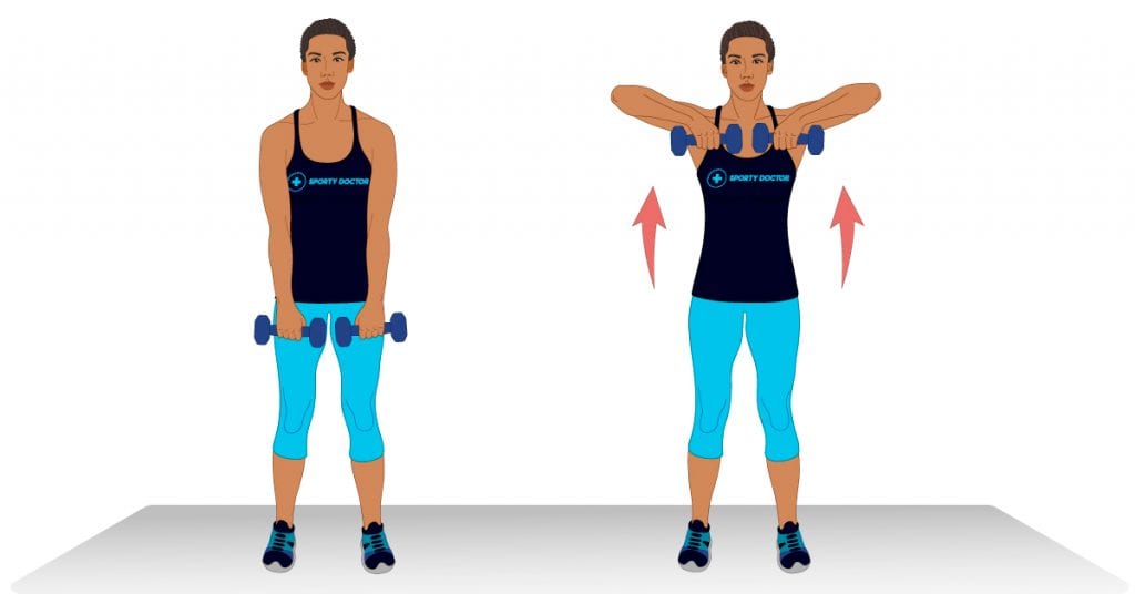 08 Standing Upright Rows