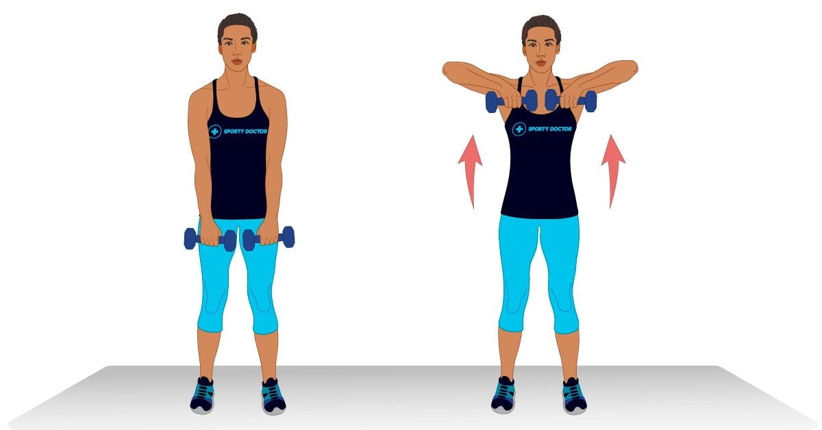 08 Standing Upright Rows