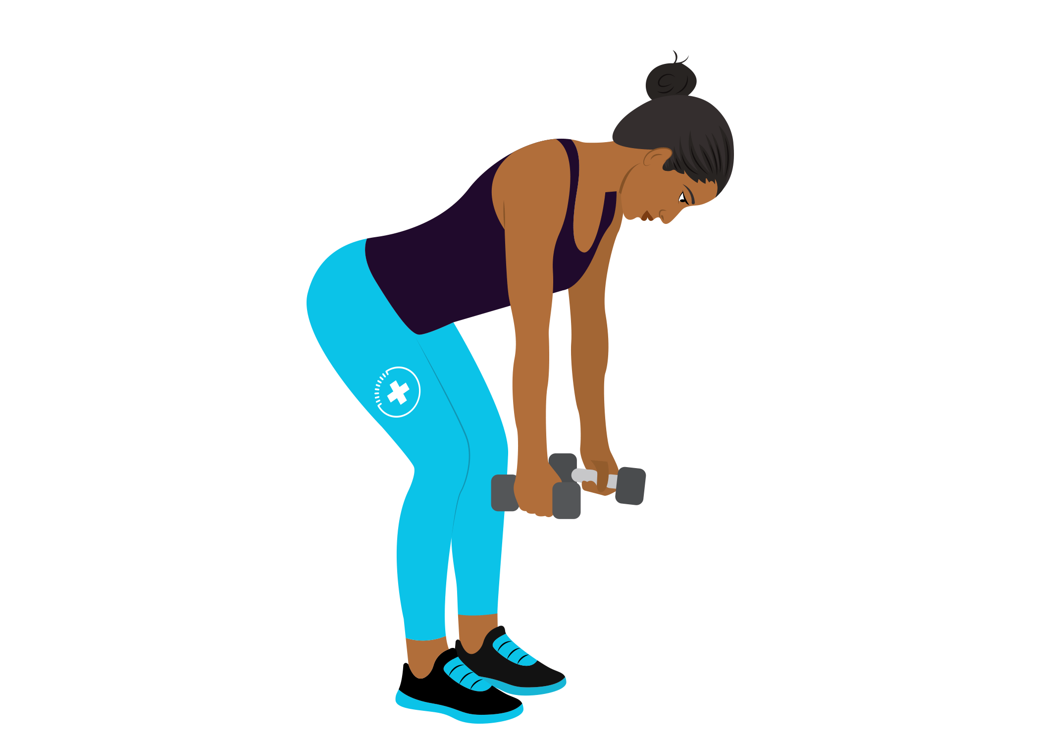 Bent-Over-Dumbbell-Rows