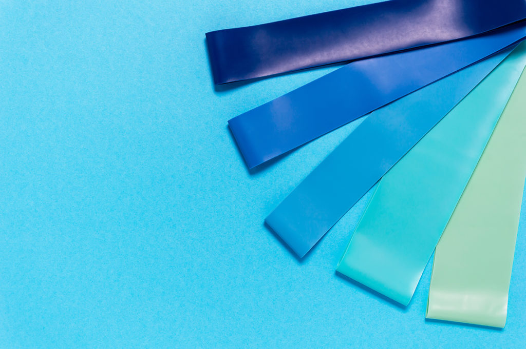 Flat Rubber/Latex Resistance Bands