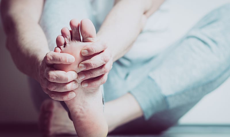 Foot And Heel Pain Massage