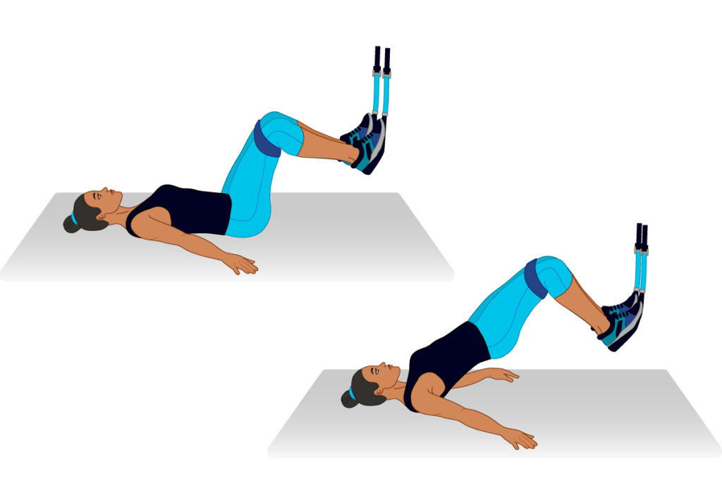 Isometric Hip Press exercise