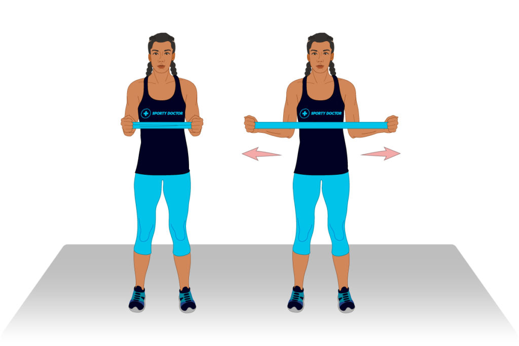 Shoulder external rotation