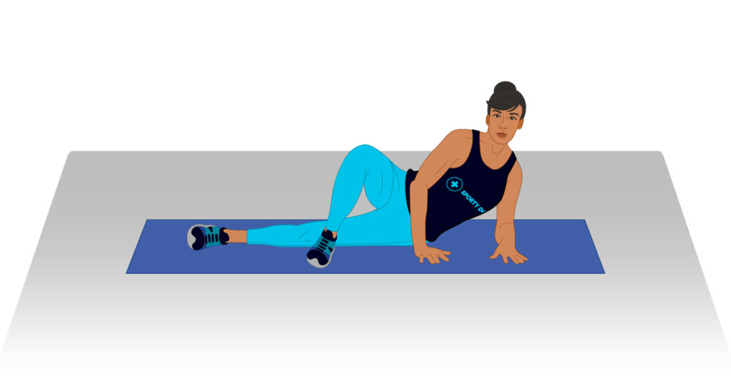 Sidelying IT Band Stretch