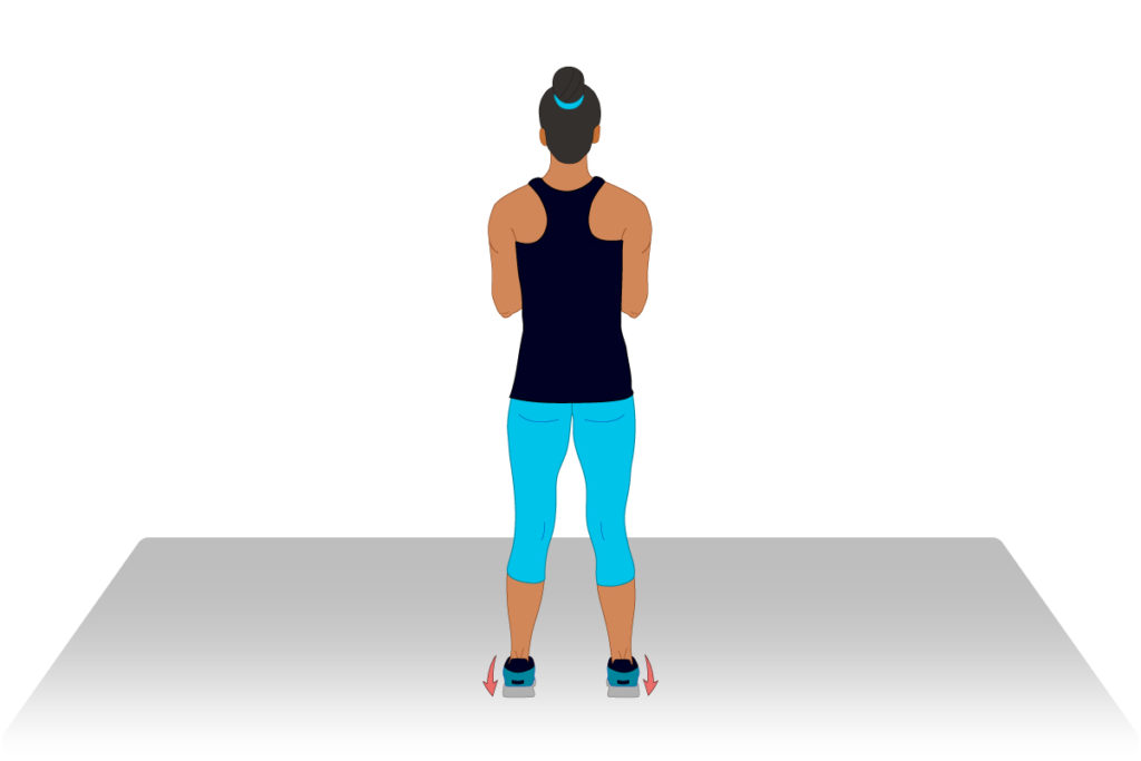 Standing Butt Squeeze exercise