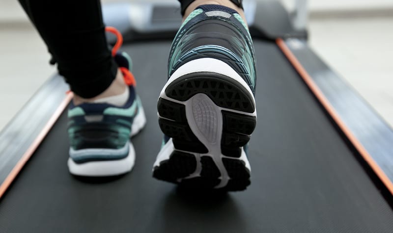 Walking On Treadmill