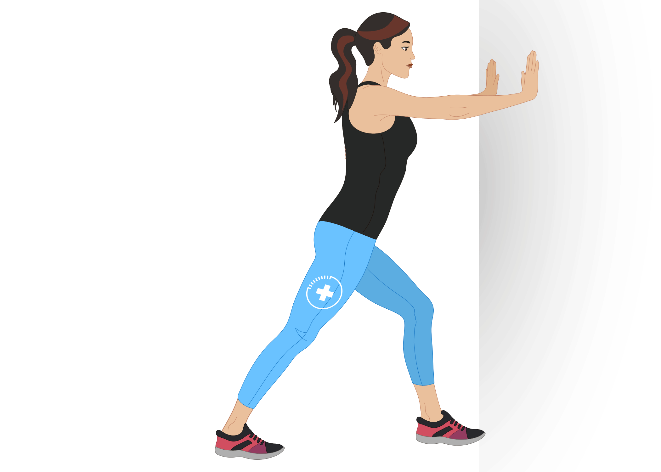 Wall Calf Stretch