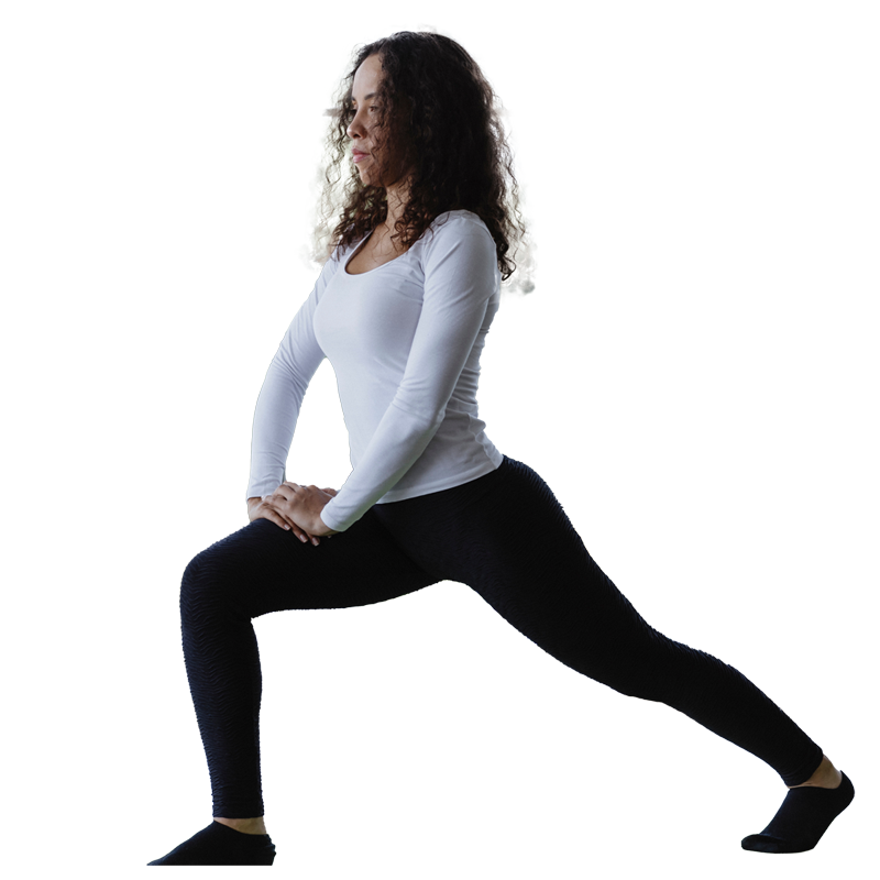 Woman Hip Flexor Lunge Woman Hip Flexor Lunge